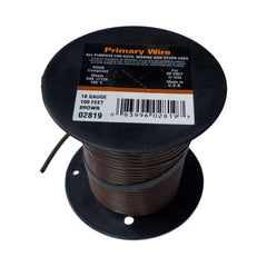 18 Gauge Stranded Brown, GPT Primary Wire, 100 foot