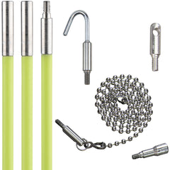 Mid-Flex Glow Rod Set, 15 foot