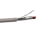 18/2 Shielded CMR Riser Cable, Gray