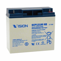 Sealed Lead Acid Battery, 12V 18AH