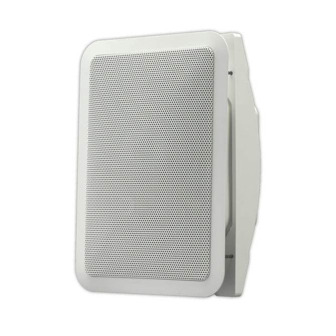 5.25" Coax, BroadBeam Tweeter, In-Wall, White w/steel back