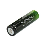 18650 Li-Ion Battery, 3.7V Button Top - We-Supply