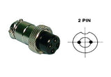 2-Pin Female Mobile Inline Connector