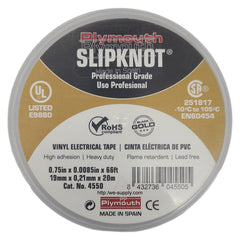 Professional Vinyl Electrical Tape, 8.5 mil, 3/4" X 66'