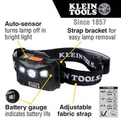 Rechargeable Headlamp, 400 Lumen