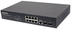 8 Port POE Web Smart Gigabit Switch + 2 SFP