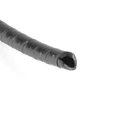 Hellermann Tyton Spiral Wrap, 1", Black