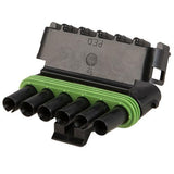 6 Circuit Weather-Pack Connector Body - We-Supply