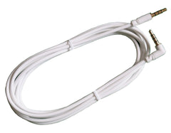 Audio 4 Conductor Cable, 3.5mm Male to Right Angle Male, 6 ft