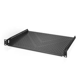 Vented Cantilever Rack Shelf, 1U, 14"D