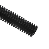 Hellermann Tyton Split Loom Tubing, 1", Black