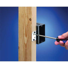 Plastic Outlet Box, Adjustable, 1 Gang