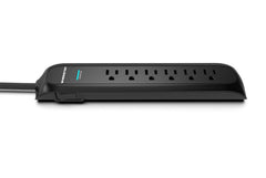 6 Outlet Power Strip, 3 Foot Cord