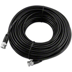 Black RG58 100' Cable w/ Molded BNC Male to Male