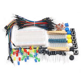 Breadboard, 400 Tie Points Electronics Starter Kit - We-Supply