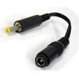 DC Power Adapter: 2.1 x 5.5mm Jack to 1.7 x 4.0mm Plug - We-Supply