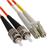 Fiber Optic Network Cable, Multimode, LC to ST, 3M - We-Supply