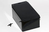 Flanged General Purpose Black Chassis Box, 3.2