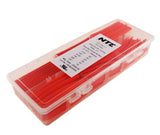 Heatshrink: 2.5", Red, Various Sizes, 158 Pieces - We-Supply