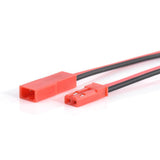 JST LIPO Connectors with Wires, 2 Pin, 1 Set - We-Supply