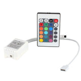 LED RGB Controller with 24 Key Remote, IR - We-Supply