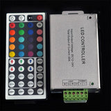 LED RGB Controller with 44 Key Remote, IR - We-Supply