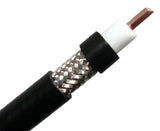 LMR 400 Equivalent Coaxial Cable, Black - We-Supply