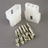 Multi-Pin Connector: 0.093" 3 Circuit Free Hanging Plugs, 2 pack - We-Supply