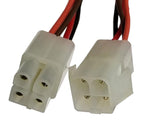 Pre-Wired Connector: Round Pin - 4 Cond. 18AWG