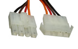 Pre-Wired Connector: Round Pin - 4 Cond. 18AWG - We-Supply