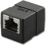 RJ45 Shielded Coupler, Wired Straight Through, Cat6
