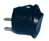 Rocker Switch: (On)/Off, SPST-NO, Snap Mount - We-Supply