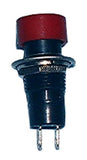 Round Pushbutton Switch SPST-NO 3A-125V Solder Lug - We-Supply