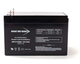 Sealed Lead Acid Battery, 12V 12AH, Nut & Bolt