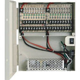 Security Distribution Power Supply: 12VDC 18-Channel 20-Amps
