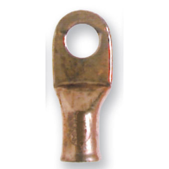 #4AWG Copper Lugs, 3/8" Stud Hole, 2 pack