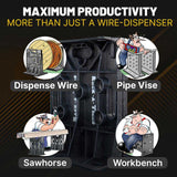 Rack-A-Tiers Wire Dispenser