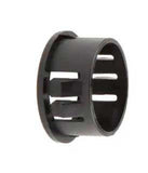 1/2'' Nylon Knockout Bushing, Black