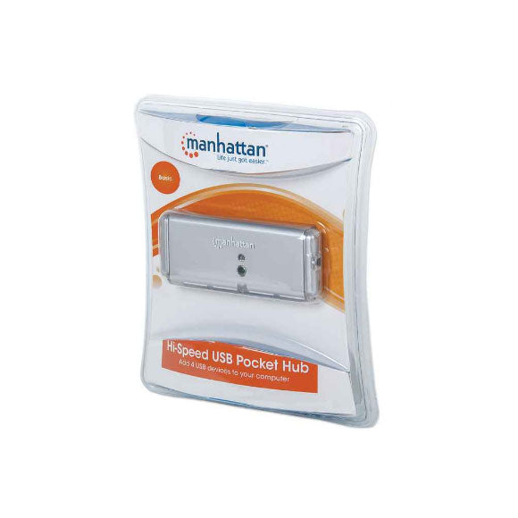 4 Port USB Hi-Speed Pocket Hub