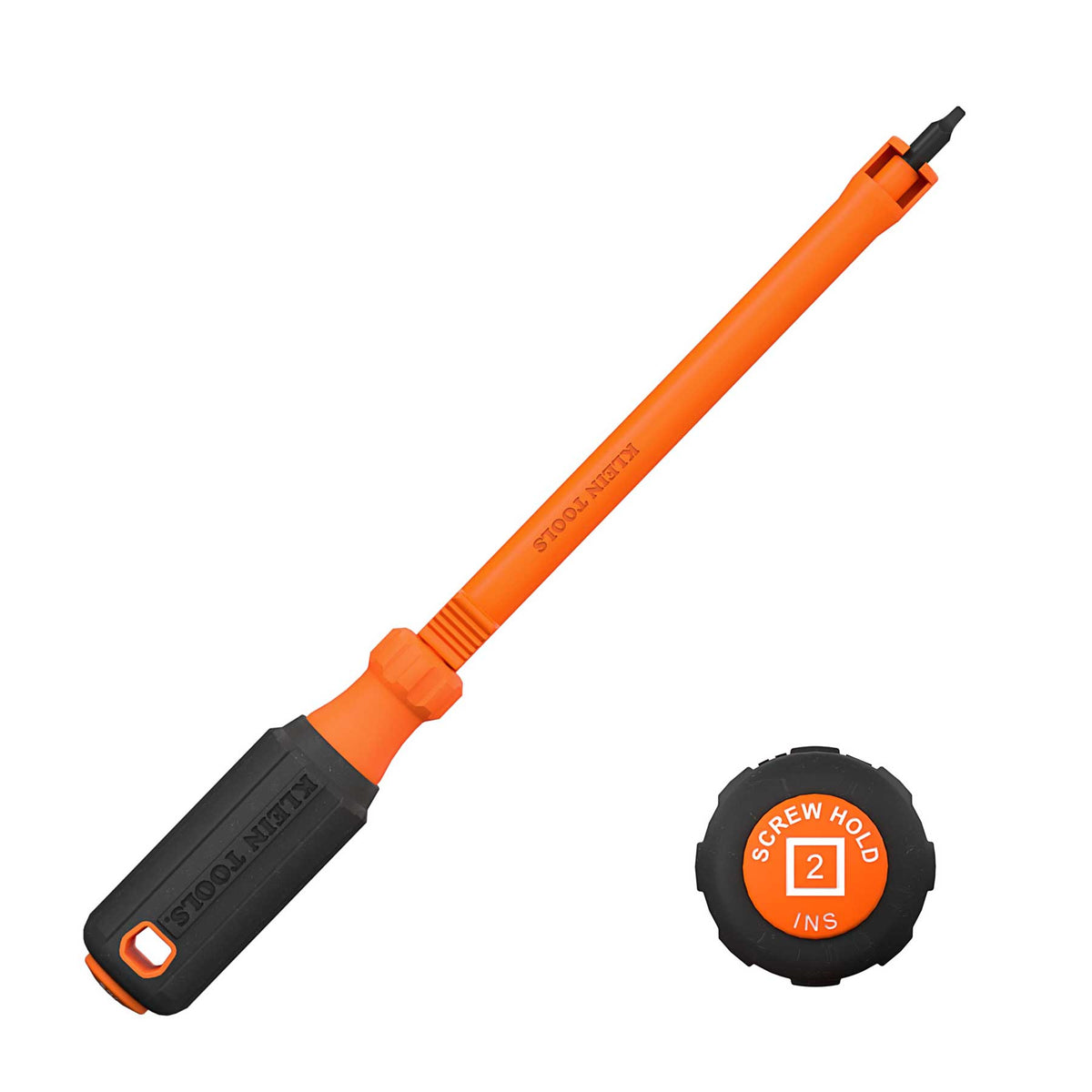 #2 Square Insulated Hooded Screw Holding Screwdriver