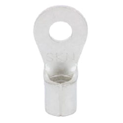 4AWG 1/4" Stud Non-Insulated Ring Terminal