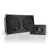 AIRPLATE T7, Home Theater and AV Quiet Cabinet Cooling Fan System, 12 Inch