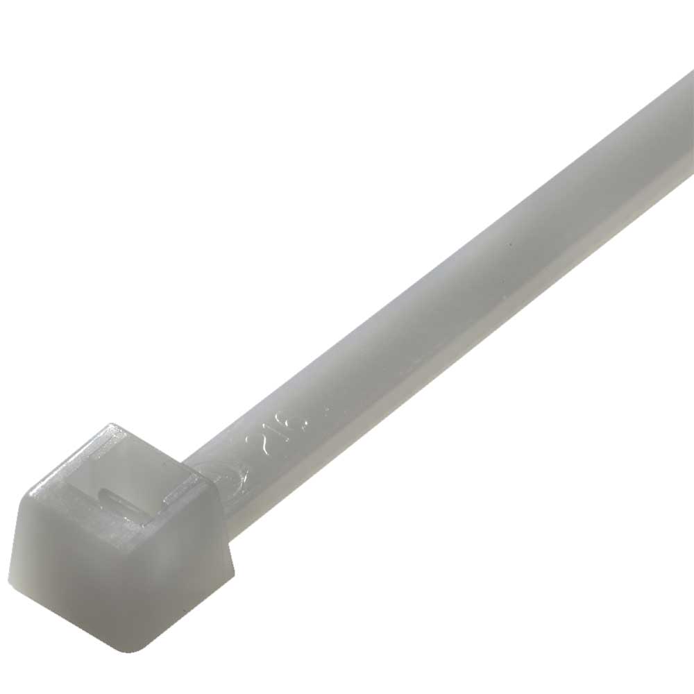 Cable Tie, 4", 18 lb, Natural, 1000 pack
