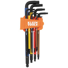 Hex Keys, Color Coded Set, SAE, 9 Sizes