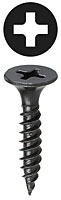 Drywall Steel Screw, Fine Thread, #6 x 1", 500 pack