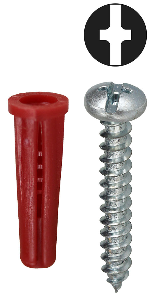 #10 Anchor Kit Phillips/Slotted with #22 Anchor, 10 pack