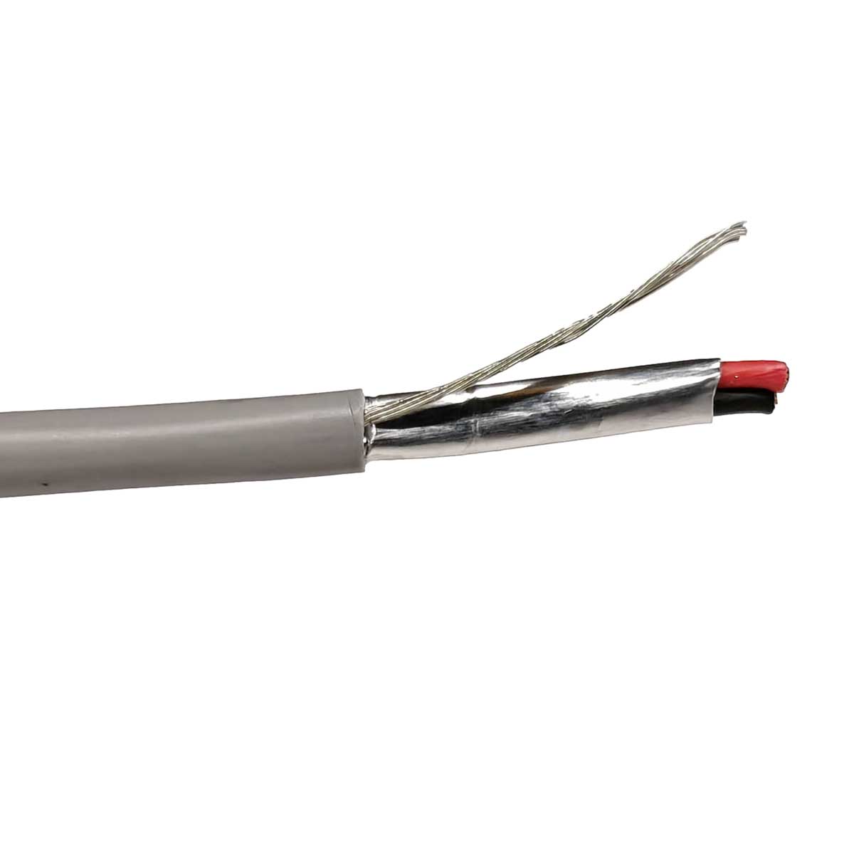 16/2 Shielded CMR Riser Cable, 1000' Gray