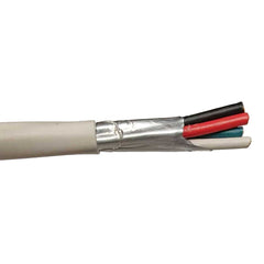 16/4 Shielded CMP Plenum Cable, Gray