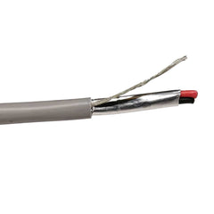 18/2 Shielded CMR Riser Cable, Gray