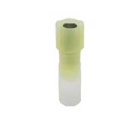 #12-10AWG Heat Shrink Insulated Male Quick Connectors, 100 pack
